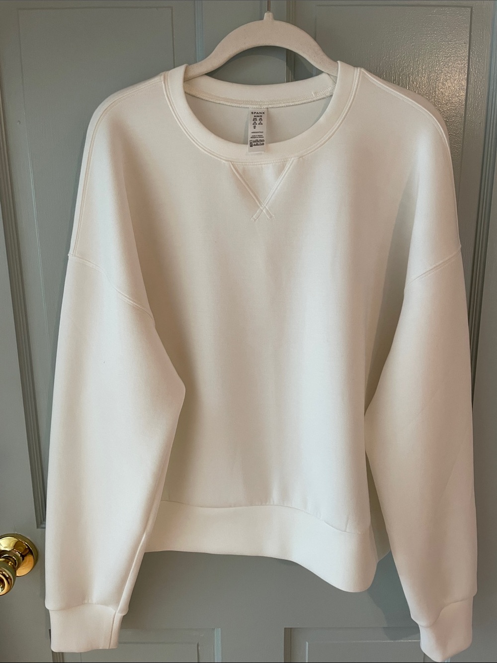 SPANX Air Essentials Crew Neck Sweatshirt M